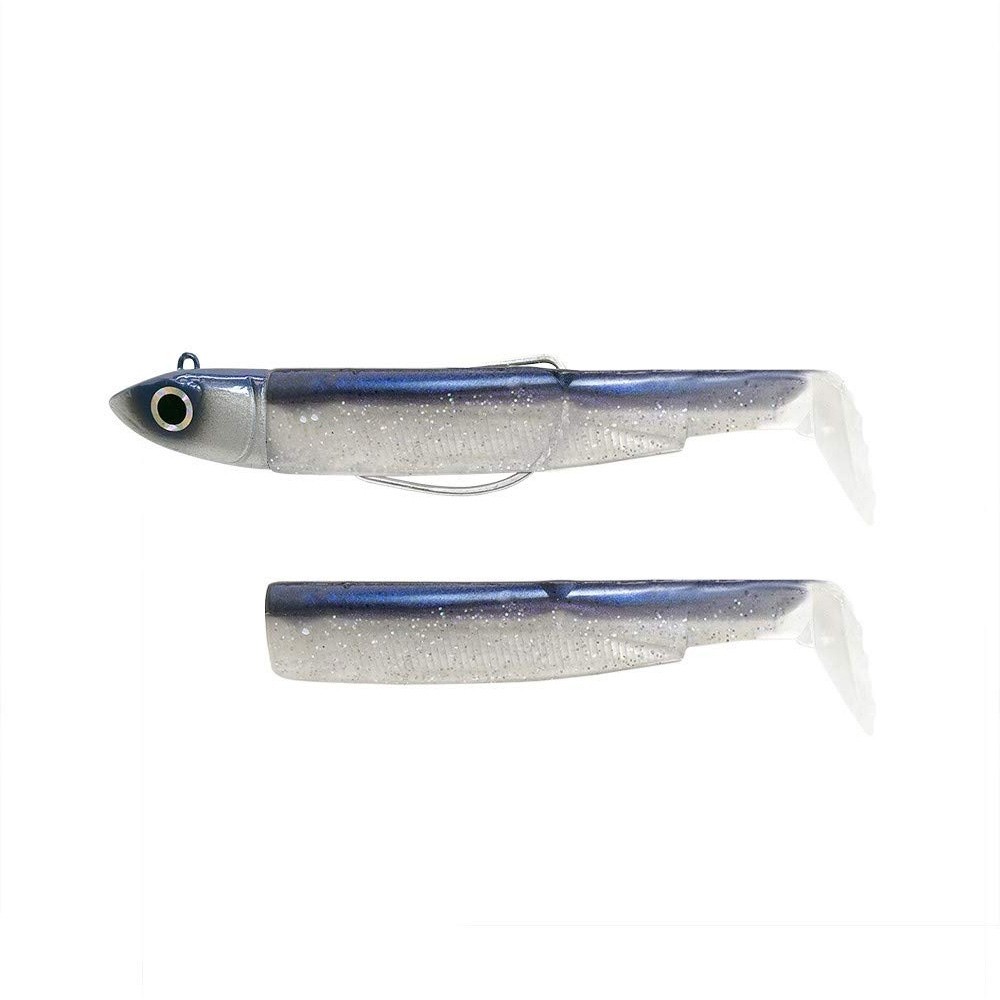 Señuelo Fiiish Black Minnow Combo Shore 120 12g electric blue + rech.
