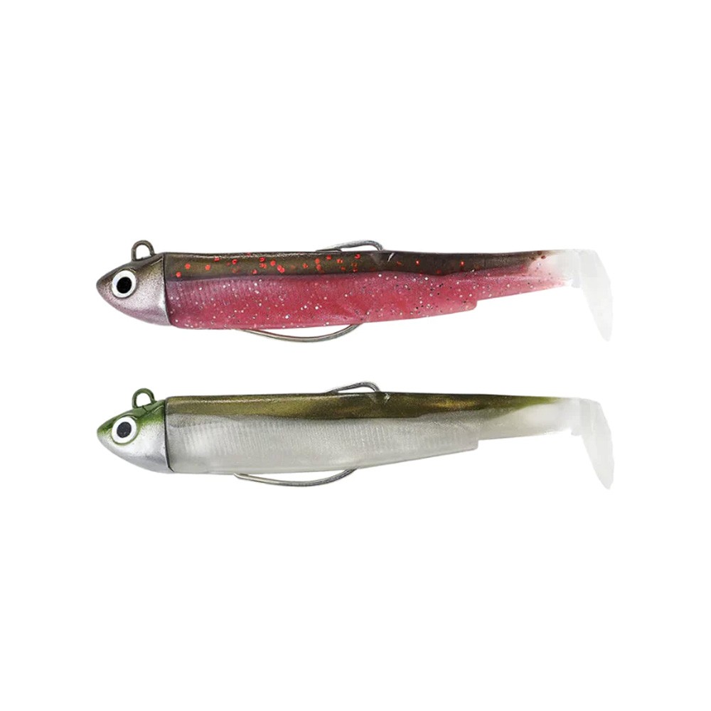 Señuelo Fiiish Black Minnow Double Combo Search 70 4,5g pink + khaki