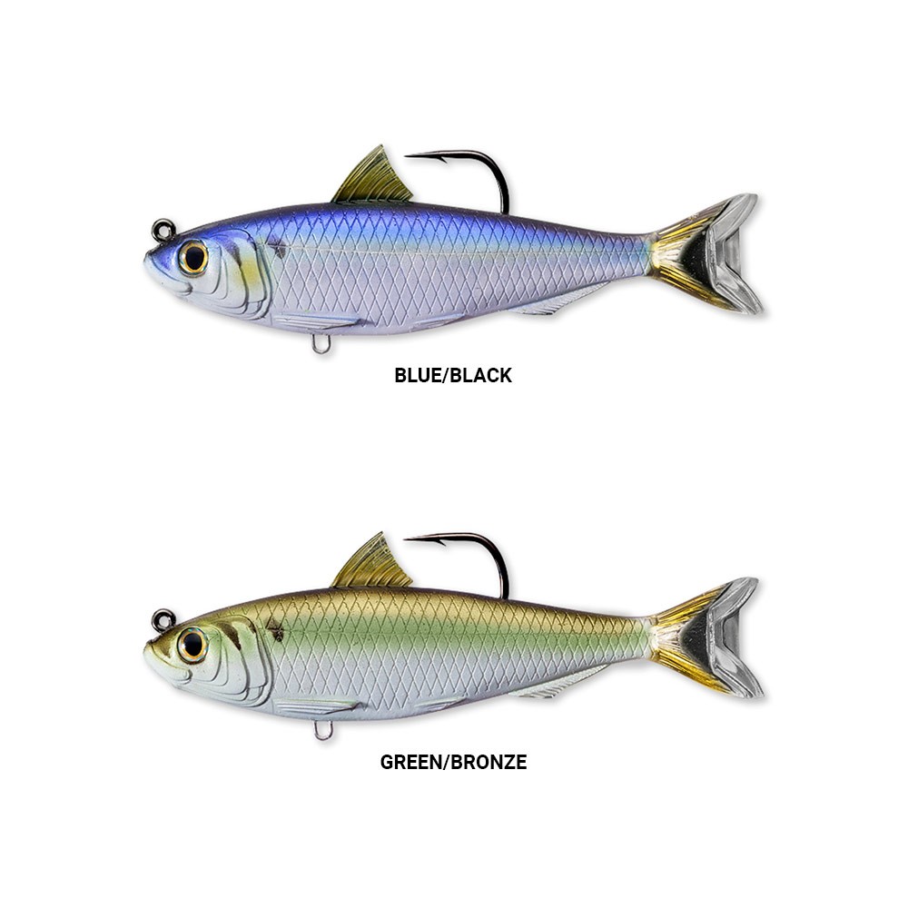 Señuelo Live Target Blueback Herring Swimbait green/bronze 115