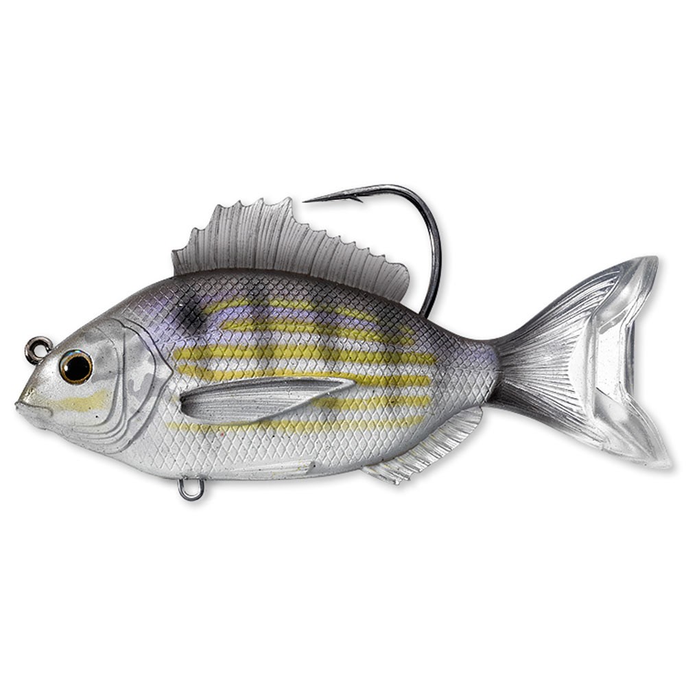 Señuelo Live Target Pinfish Swimbait silver/violet 93