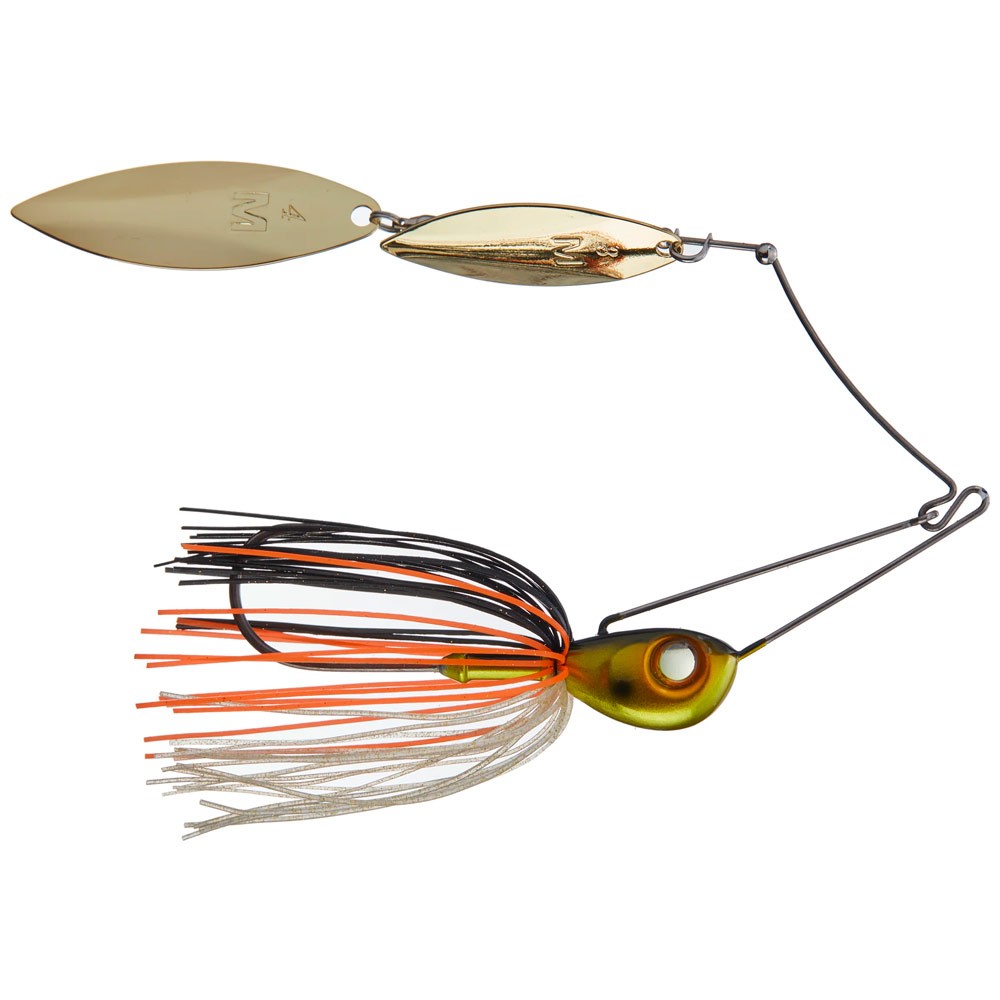 Señuelo Mustad Arm Lock Spinnerbait 21g orange gold