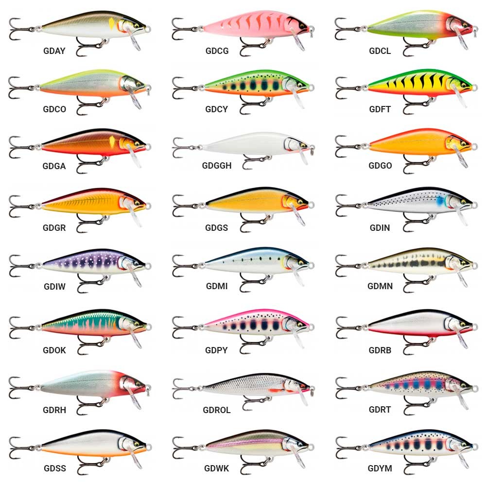 Señuelo Rapala Countdown Elite 95 gdmn