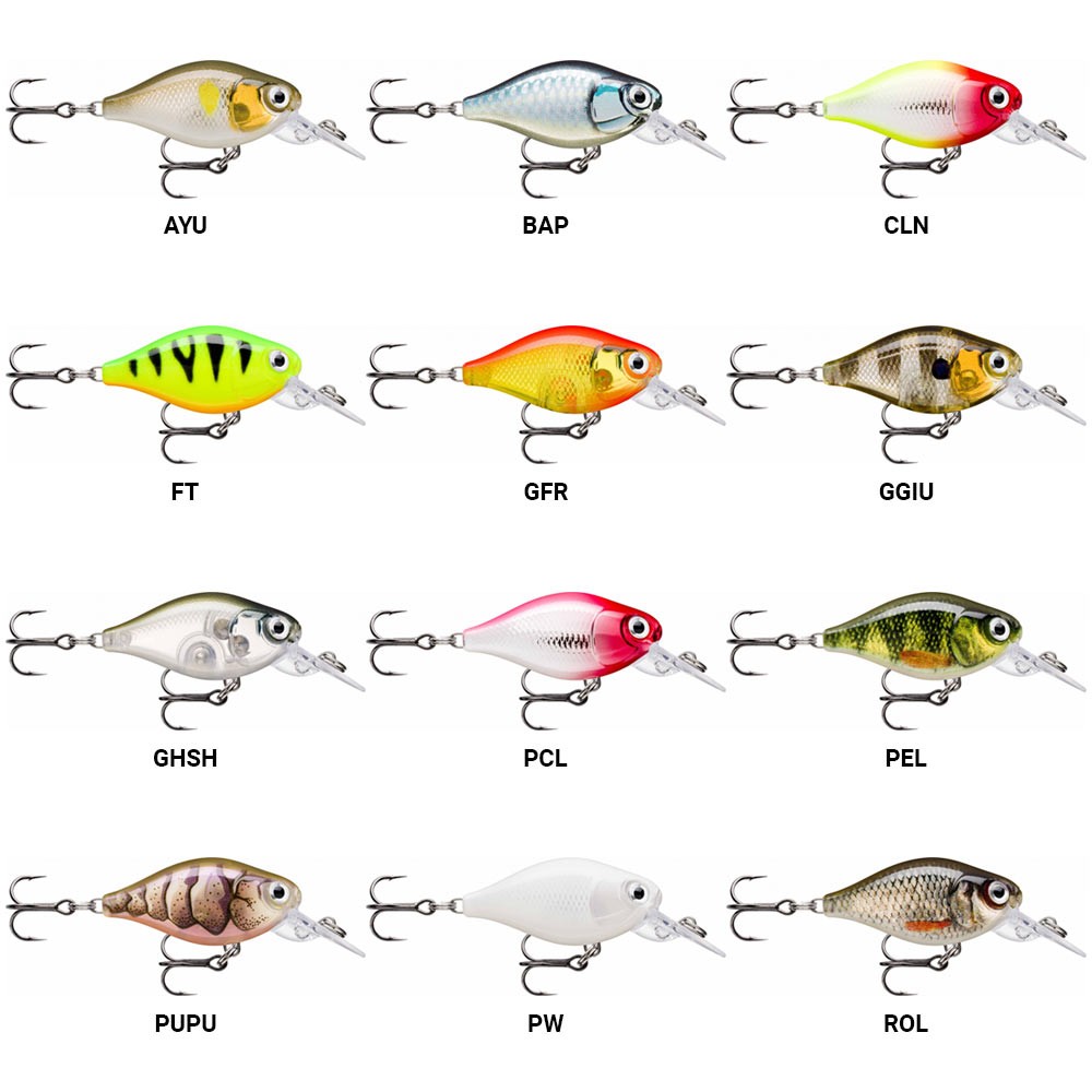 Señuelo Rapala X-Light Crank Mid Runner 03 gfr