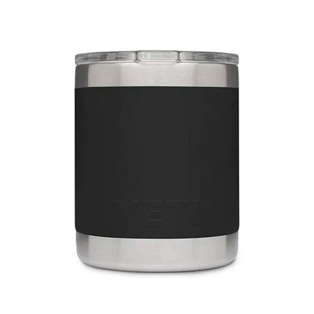 Vaso Yeti Rambler Lowball 10 oz 296 ml black