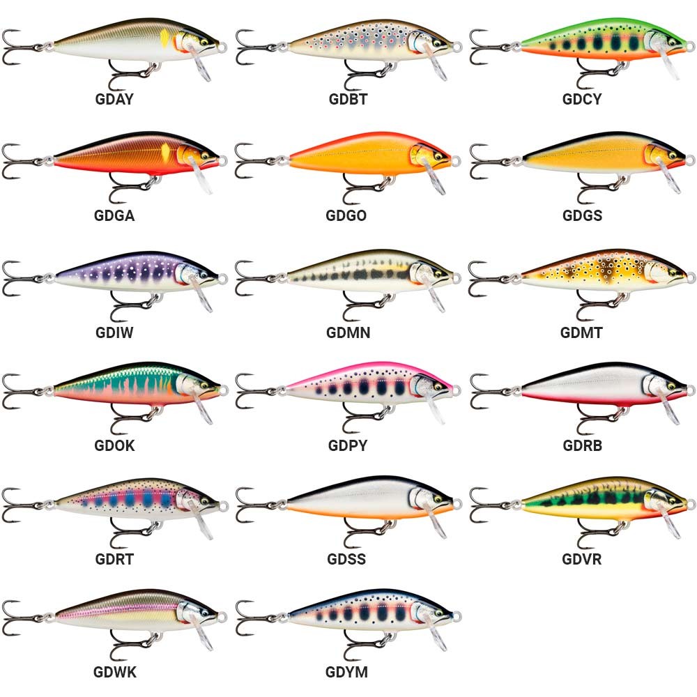 Señuelo Rapala Countdown Elite 35 gdcy