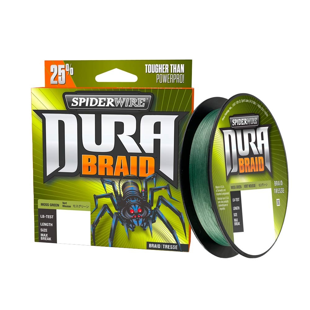Trenzado Spiderwire Dura 0.23mm 135m moss green