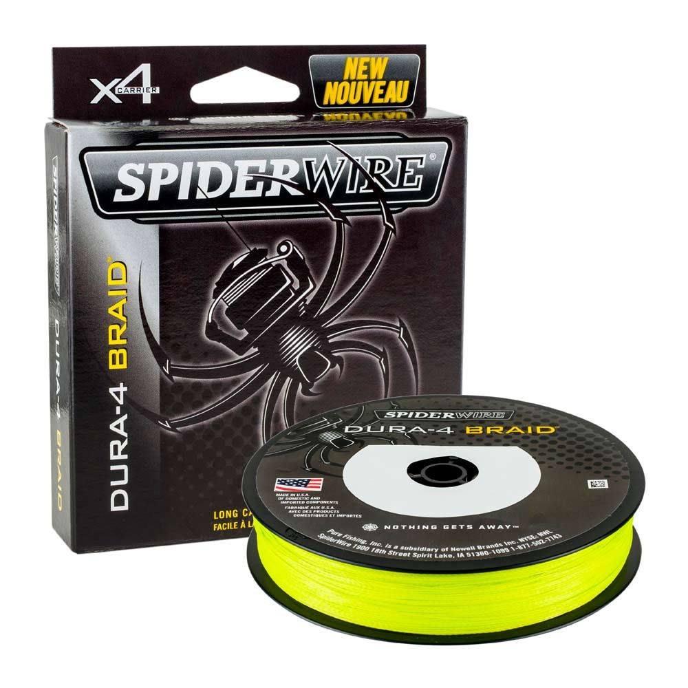 Trenzado Spiderwire Dura-4 150m 0.35mm/35.0kg-77lb yellow